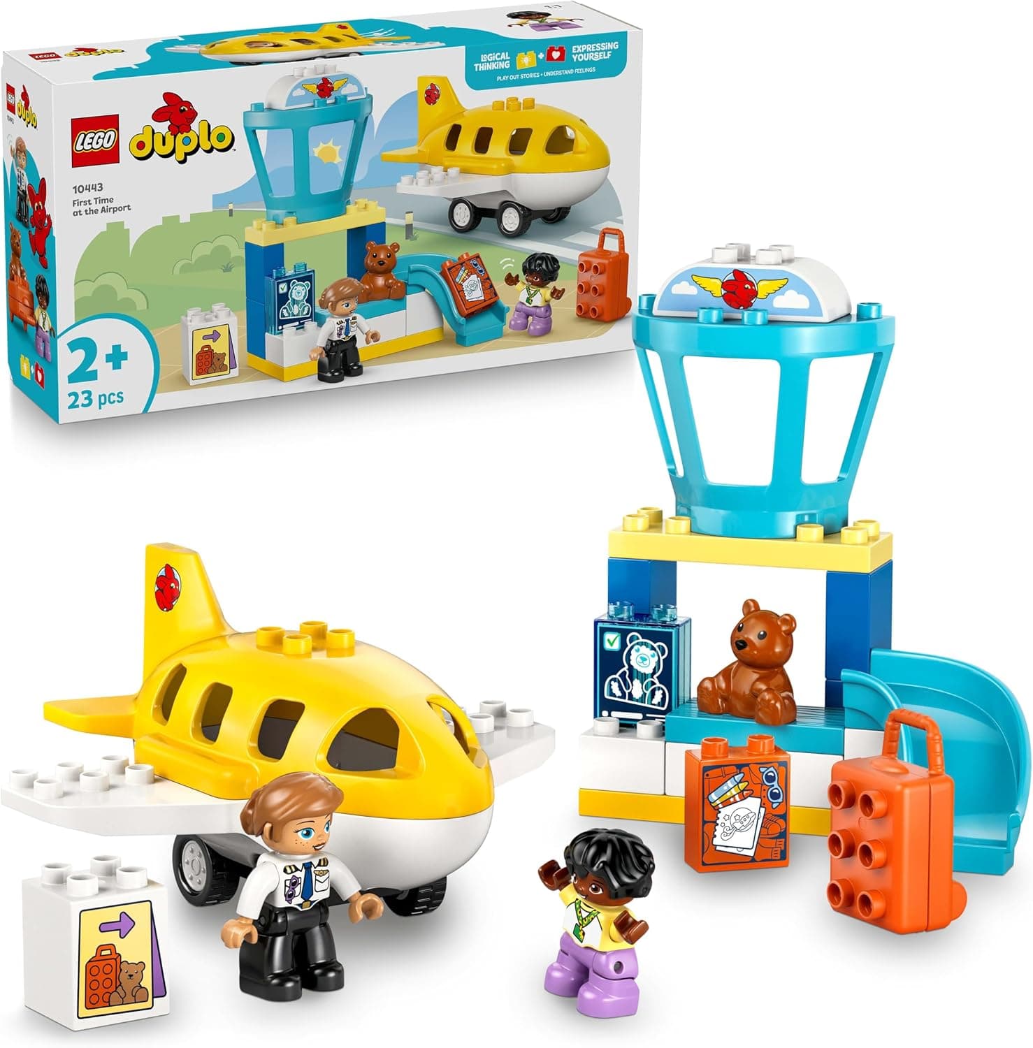 لگو 10443 DUPLO Town با تجربه اولین فرودگاه لگو 10443 DUPLO Town با تجربه اولین فرودگاه
