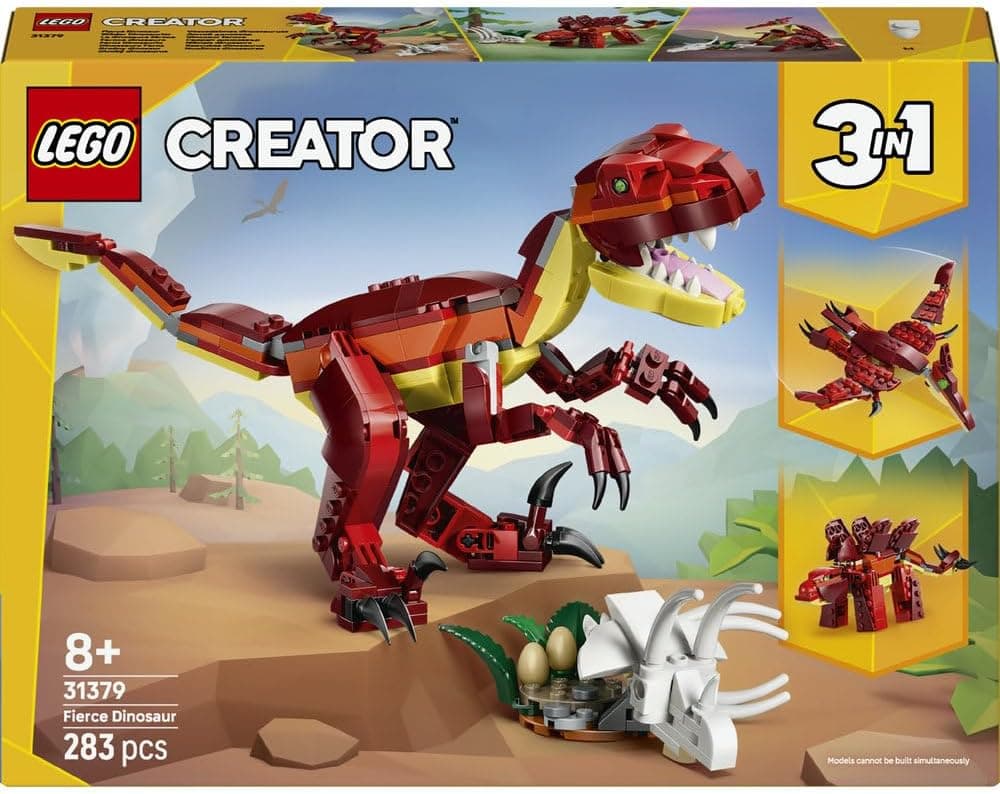 لگو Creator 3in1 دایناسور وحشی مدل 31379 لگو Creator 3in1 دایناسور وحشی مدل 31379
