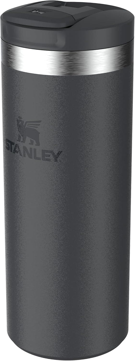 ماگ ترموس Stanley The Transit FlipTop مشکی 0.35 Litre 2.0 استیل ضدزنگ ماگ ترموس Stanley The Transit FlipTop مشکی 0.35 Litre 2.0 استیل ضدزنگ