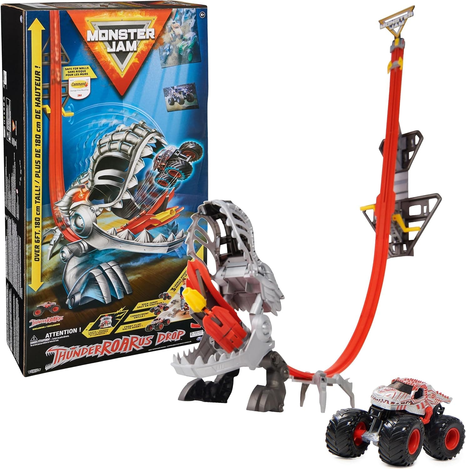 مجموعه ۱۲تایی کامیون هیولایی فلزی Monster Jam برای کودکان ۴ تا ۶ سال به بالا مجموعه ۱۲تایی کامیون هیولایی فلزی Monster Jam برای کودکان ۴ تا ۶ سال به بالا