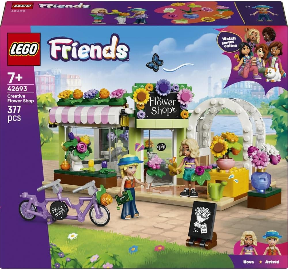 لگو سری Friends گلفروشی خلاقانه مدل 42693 لگو سری Friends گلفروشی خلاقانه مدل 42693