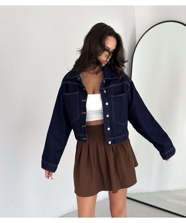 ژاکت دنیم زنانه Aida Fashion ژاکت دنیم زنانه Aida Fashion