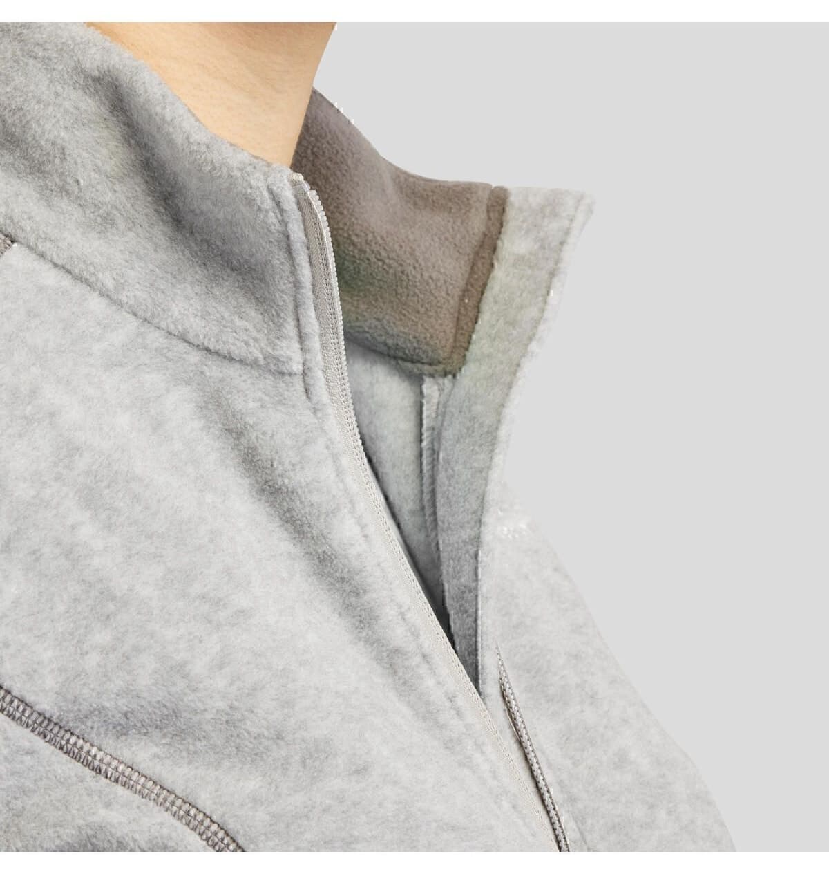 پولار زنانه Decathlon اوتدور خاکستری مدل MH120 پولار زنانه Decathlon اوتدور خاکستری مدل MH120