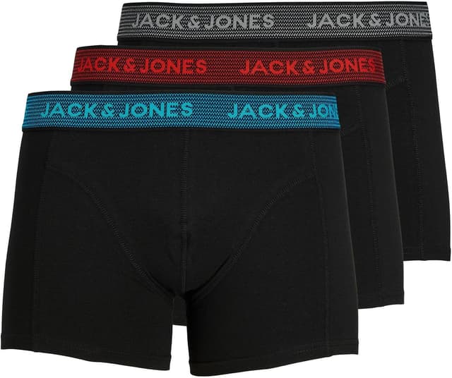 شورت پسرانه JACK & JONES بسته 3 عددی شورت پسرانه JACK & JONES بسته 3 عددی