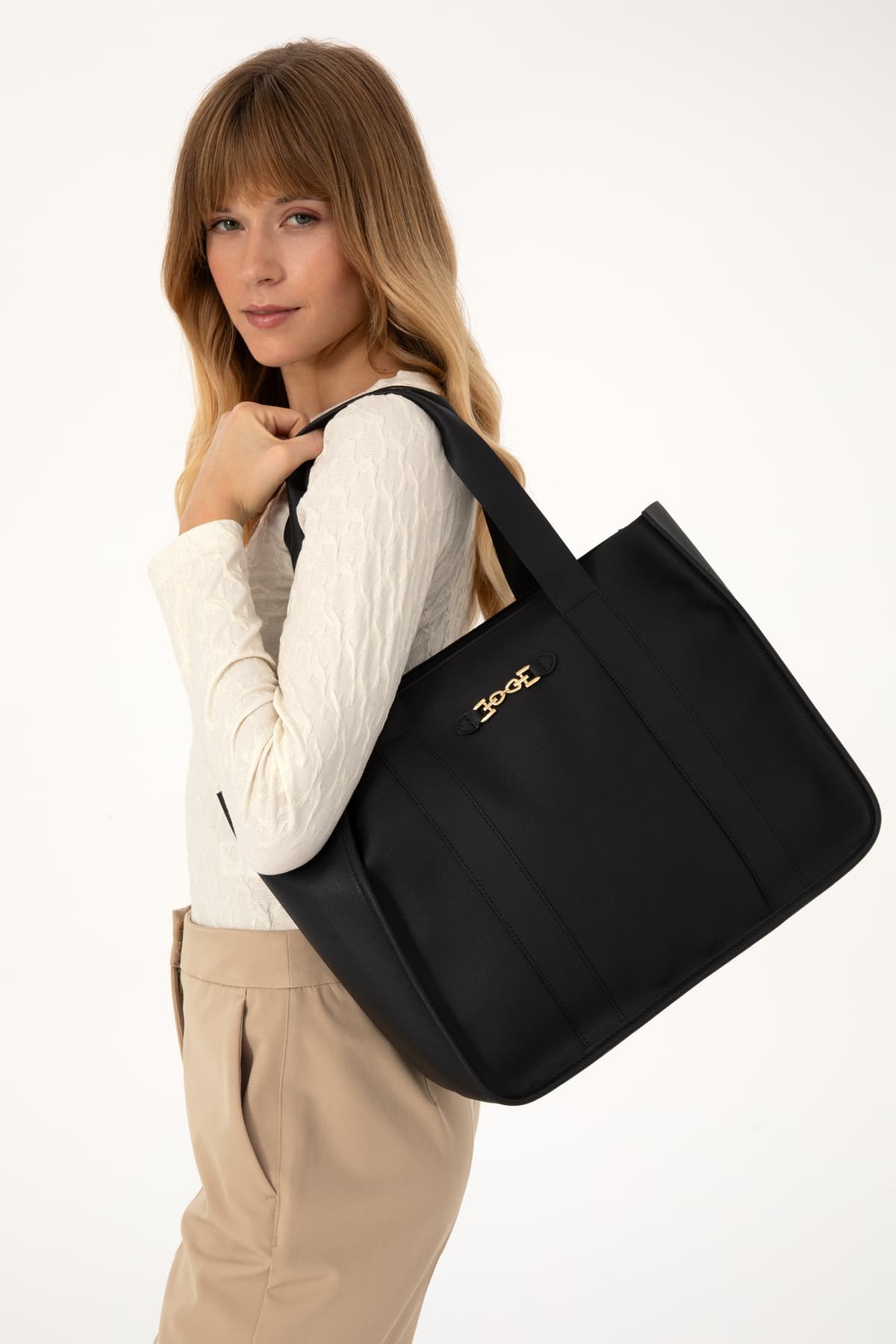 کیف دستی زنانه U.S. Polo Assn. مشکی مدل 50317821-VR046 کیف دستی زنانه U.S. Polo Assn. مشکی مدل 50317821-VR046