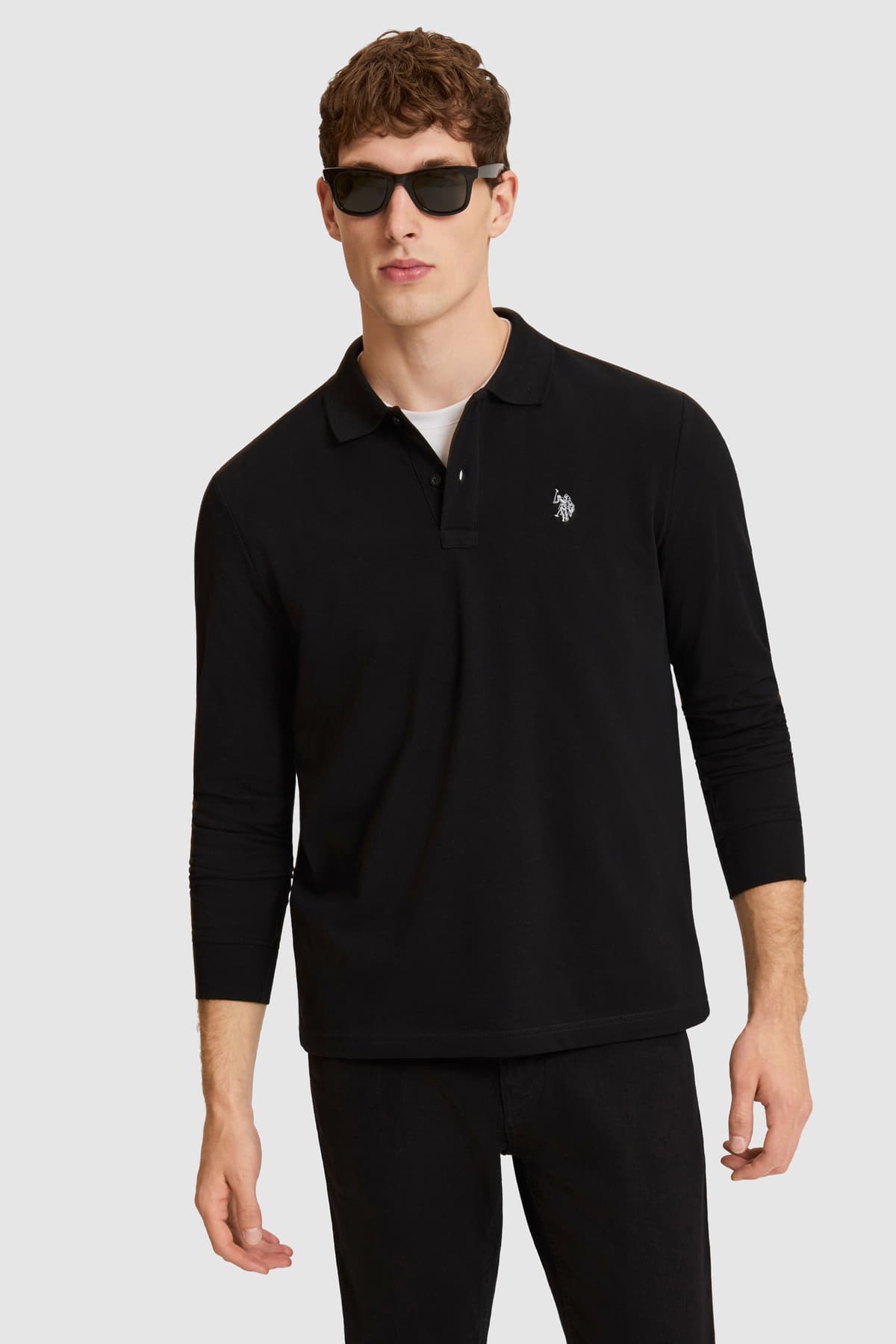 سویشرت مردانه U.S. Polo Assn. مشکی بیسیک مدل 50333246-VR046 سویشرت مردانه U.S. Polo Assn. مشکی بیسیک مدل 50333246-VR046