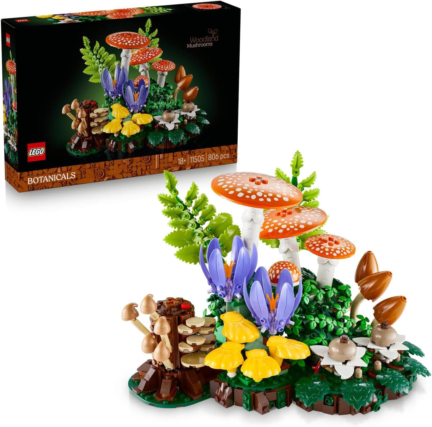 لگو Botanicals قارچهای جنگلی مدل 11505 لگو Botanicals قارچهای جنگلی مدل 11505