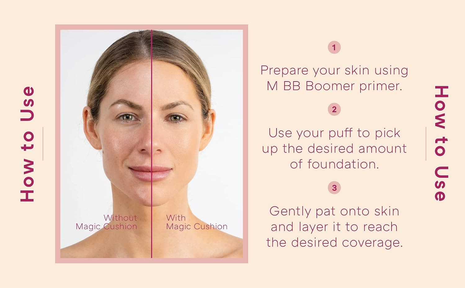 کوشن Missha Magic Cushion Cover ماندگار SPF50+/PA+++ مدل No.23 کوشن Missha Magic Cushion Cover ماندگار SPF50+/PA+++ مدل No.23