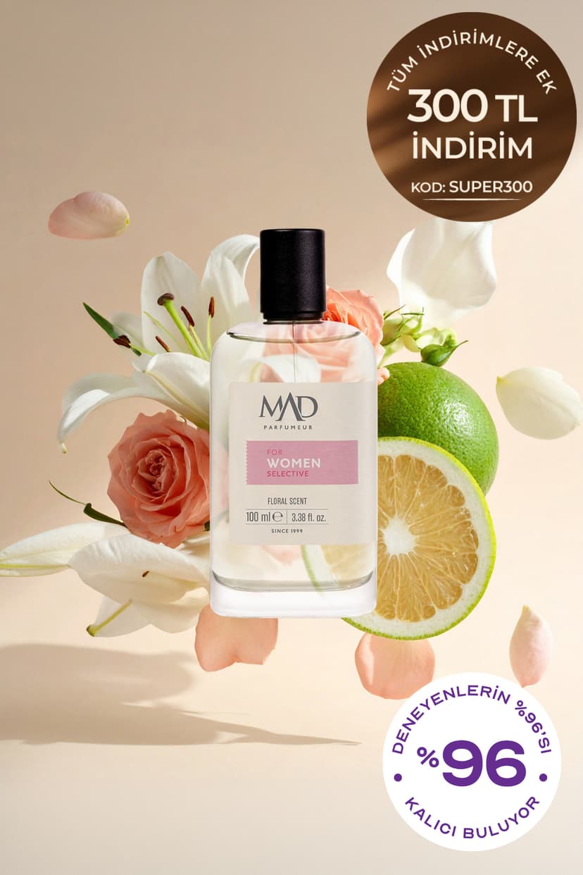 عطر زنانه Mad Parfüm Selective مدل L101 100 ml عطر زنانه Mad Parfüm Selective مدل L101 100 ml