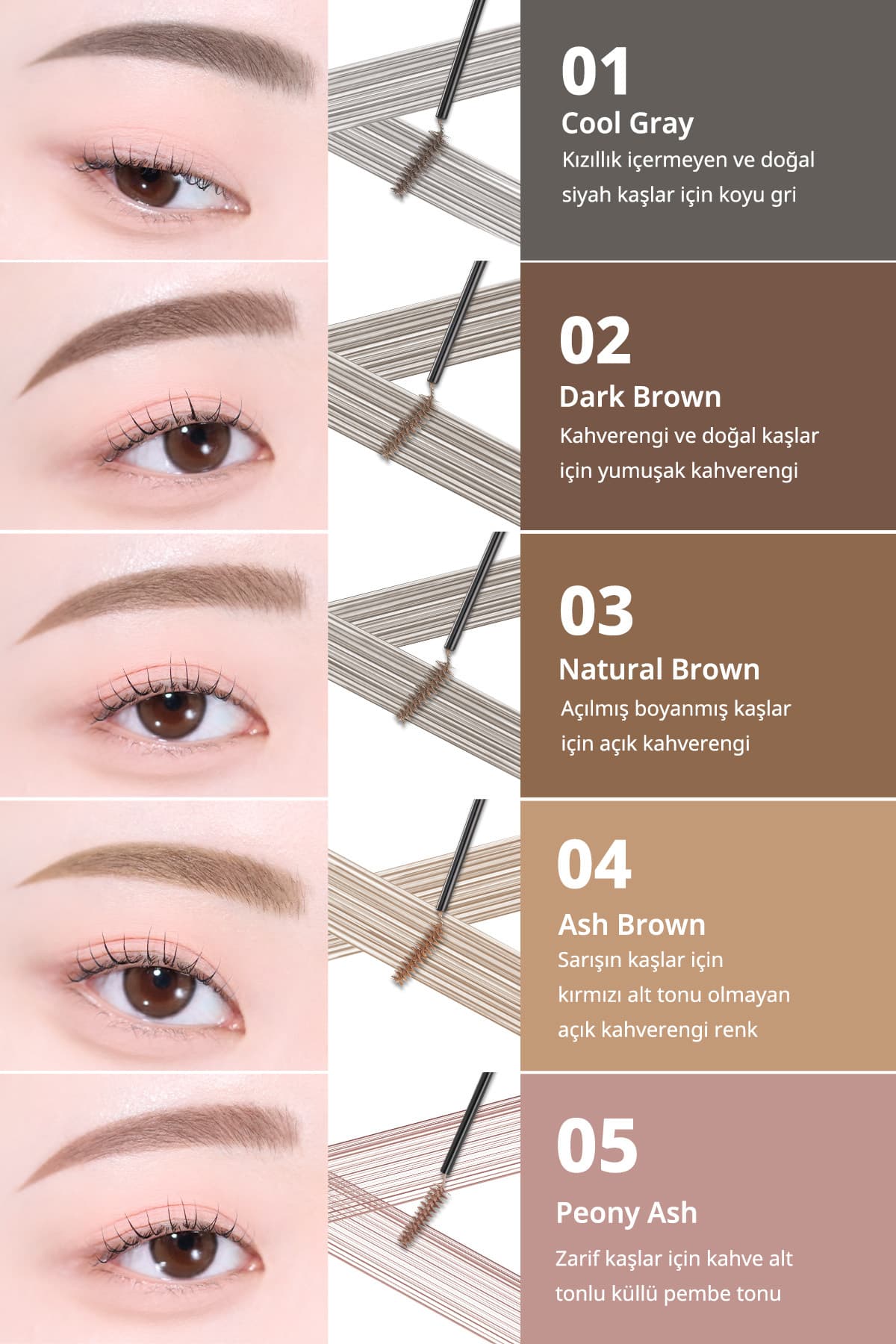 ماسکارای ابرو PERIPERA مدل Speedy Skinny Brow رنگ 03 Natural ماسکارای ابرو PERIPERA مدل Speedy Skinny Brow رنگ 03 Natural