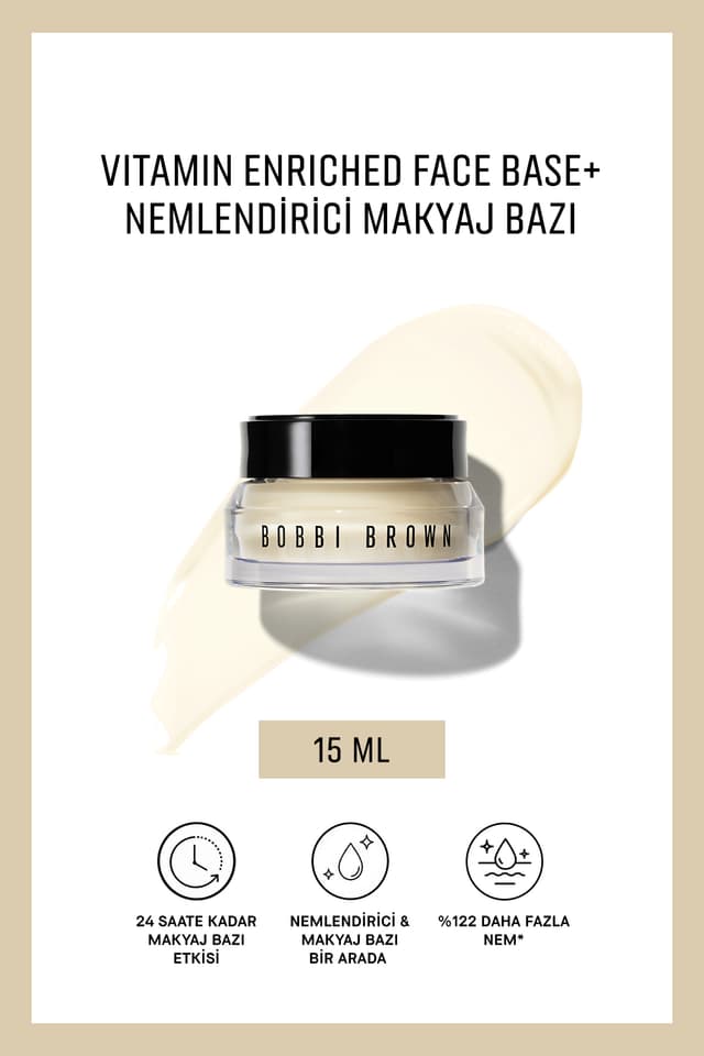 پرایمر صورت Bobbi Brown Vitamin Enriched Face Base+ مرطوبکننده 15 ML پرایمر صورت Bobbi Brown Vitamin Enriched Face Base+ مرطوبکننده 15 ML