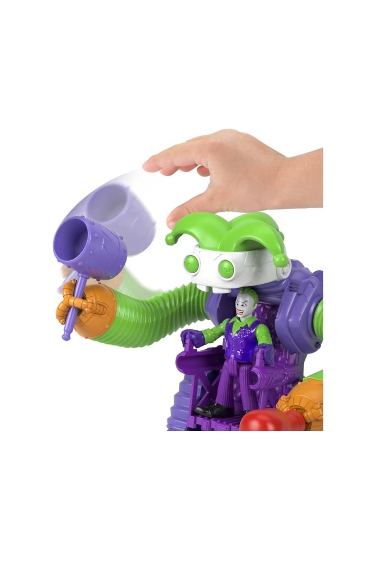 ربات مبارز Mattel The Joker از مجموعه Imaginext DC Super Friends مدل HGX80 ربات مبارز Mattel The Joker از مجموعه Imaginext DC Super Friends مدل HGX80