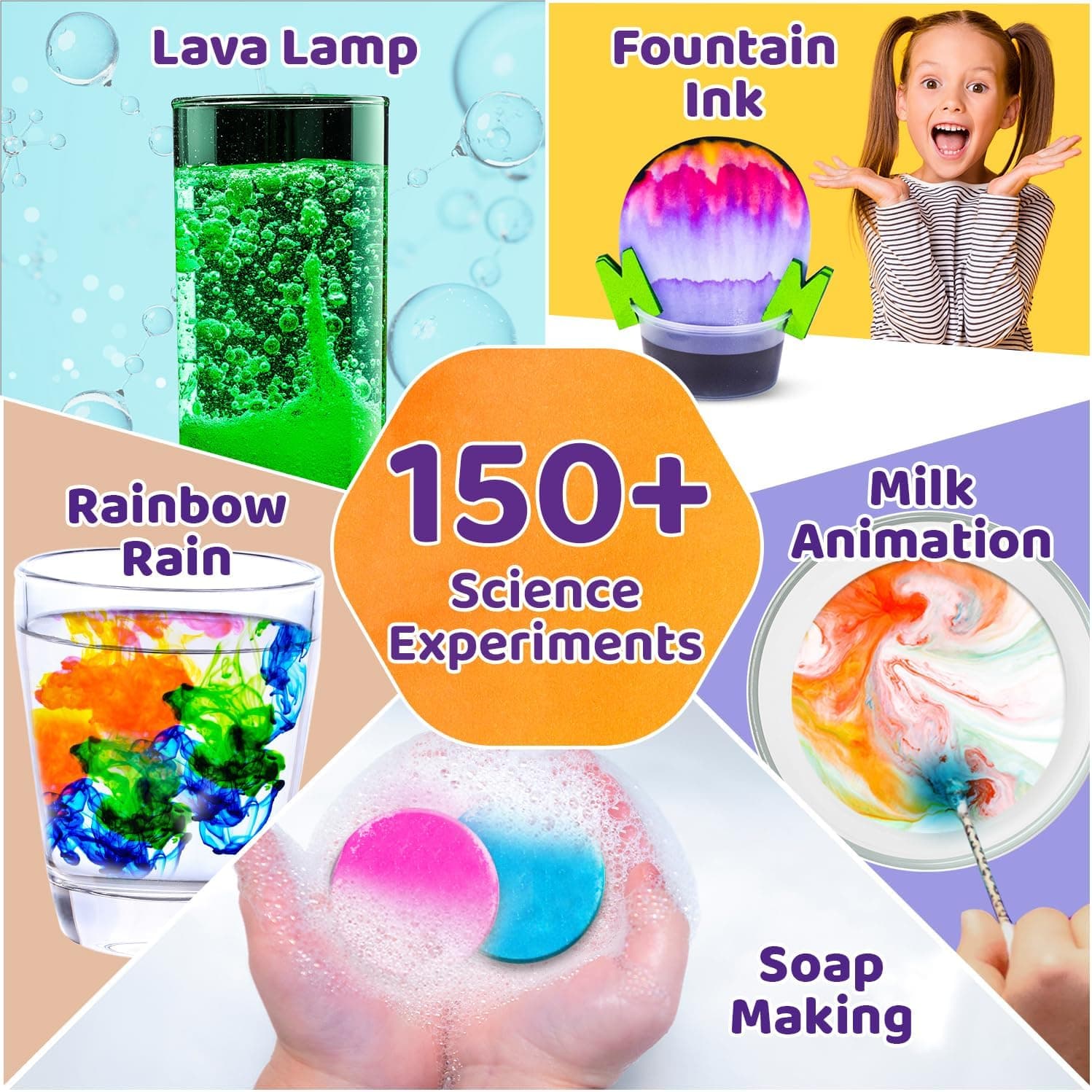 کیت آزمایشهای علمی کودکان Smartivity مدل Mega Science Kit کیت آزمایشهای علمی کودکان Smartivity مدل Mega Science Kit