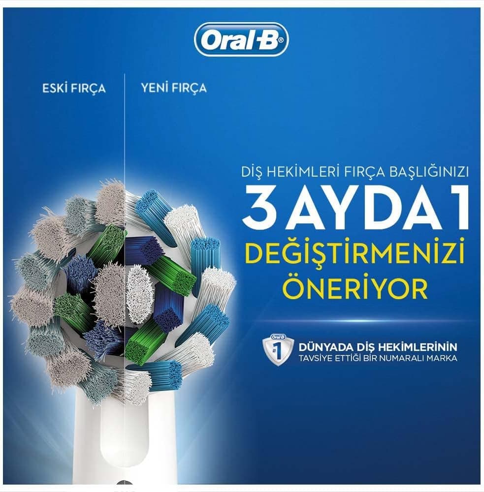 مسواک برقی Oral-B Vitality Cross Action قابل شارژ آبی مدل D100 مسواک برقی Oral-B Vitality Cross Action قابل شارژ آبی مدل D100
