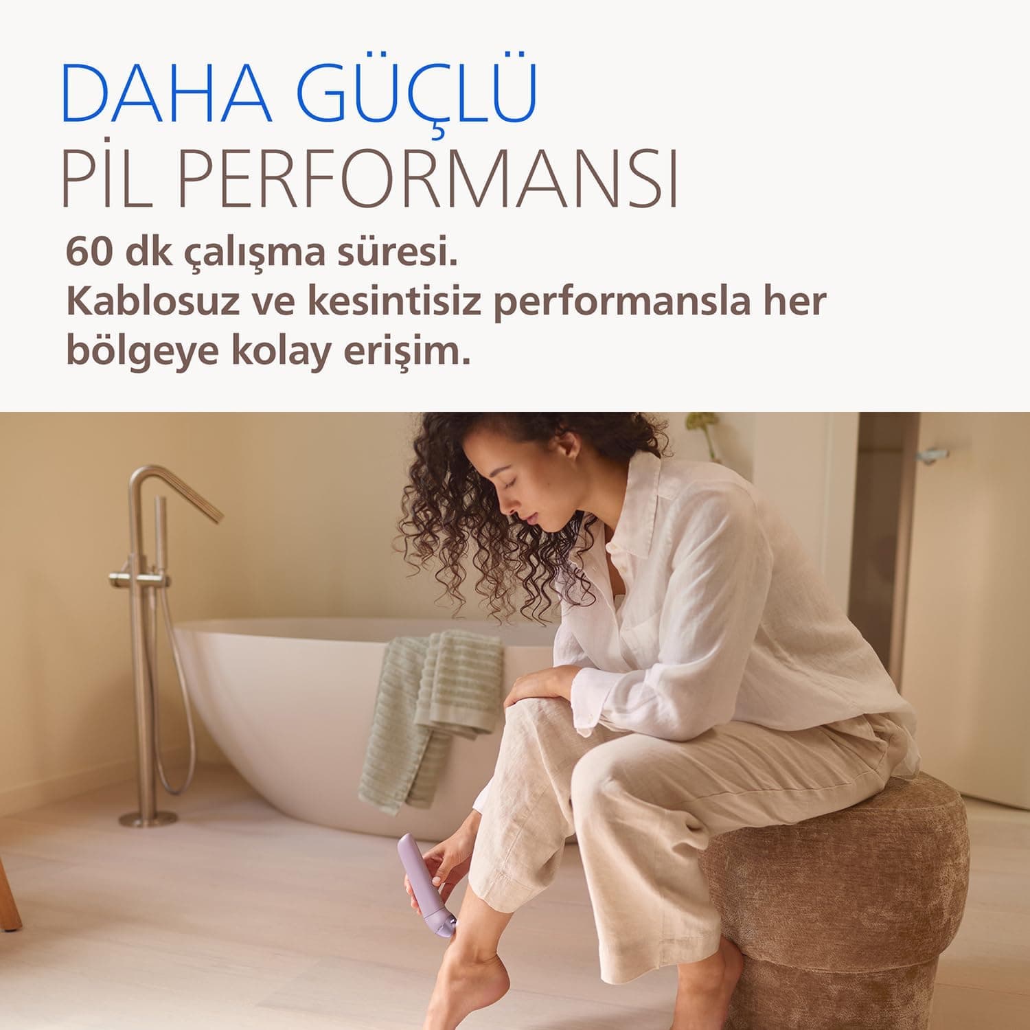 اپیلاتور PHILIPS سری 9000 بیسیم با استفاده خشک و مرطوب ProGuide، چراغ LED و 32 موچین مدل BRE728/05 اپیلاتور PHILIPS سری 9000 بیسیم با استفاده خشک و مرطوب ProGuide، چراغ LED و 32 موچین مدل BRE728/05