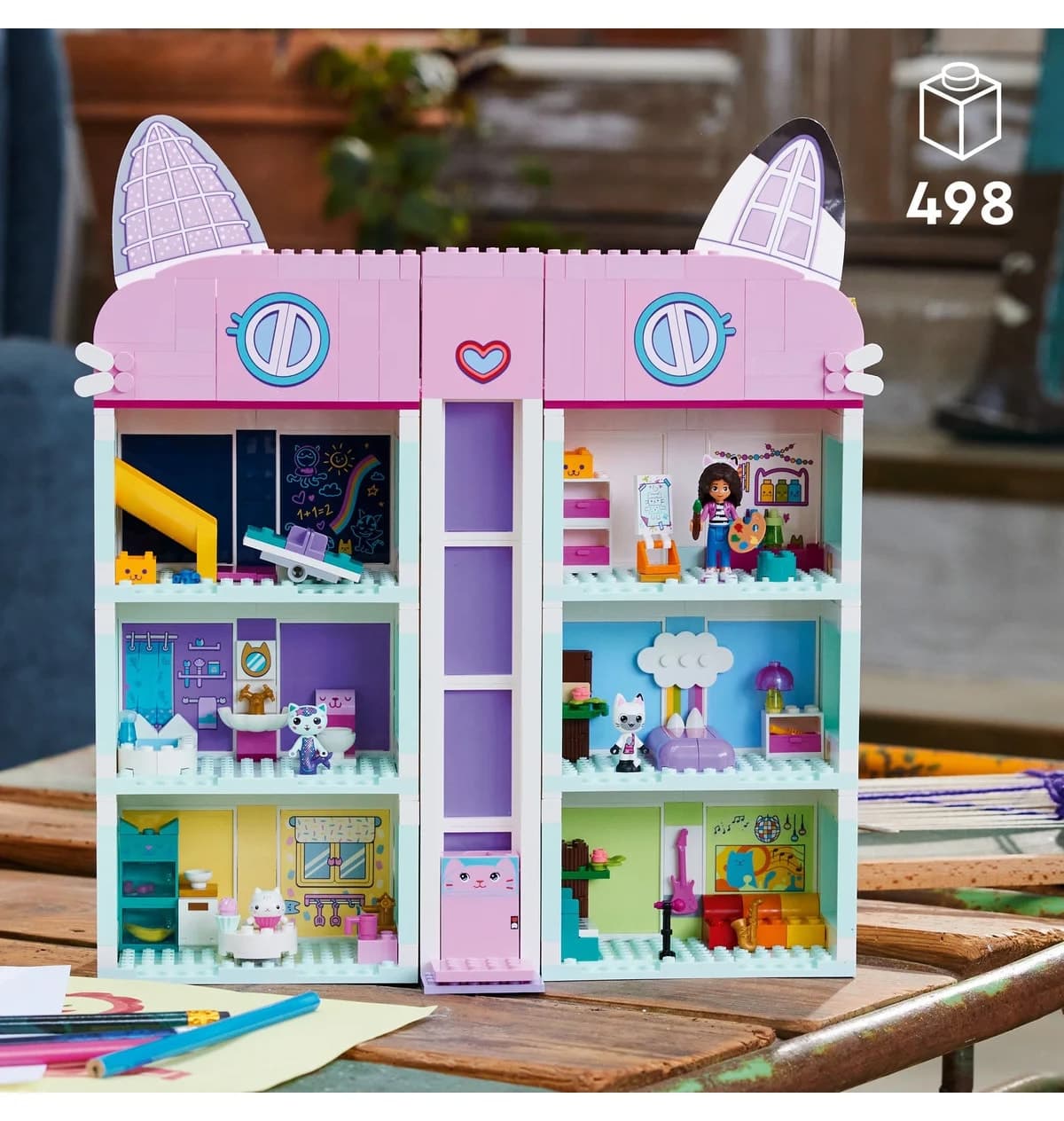 لگو Gabby's Dollhouse مدل 10788 با 498 قطعه لگو Gabby's Dollhouse مدل 10788 با 498 قطعه