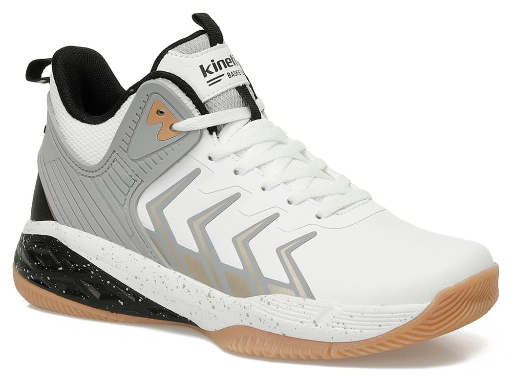 کفش بسکتبال یونیسکس Kinetix سفید مدل HARGER PU 5PR کفش بسکتبال یونیسکس Kinetix سفید مدل HARGER PU 5PR