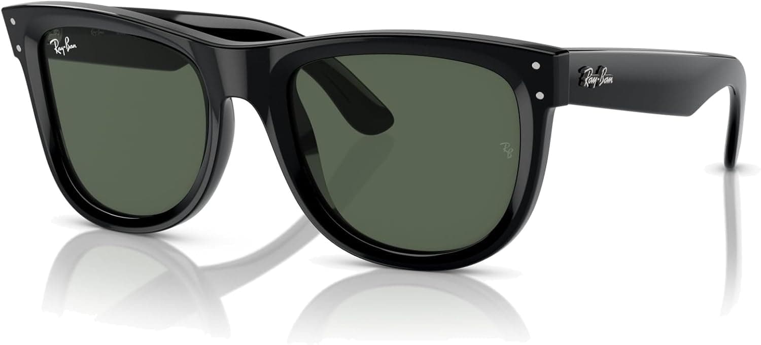 عینک آفتابی یونیسکس Ray-Ban سیاه مدل 0RBR0502S 6677VR 50 عینک آفتابی یونیسکس Ray-Ban سیاه مدل 0RBR0502S 6677VR 50