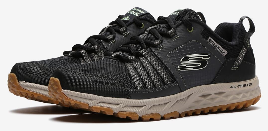 کفش اوتدور مردانه Skechers Escape Plan مشکی مدل 51591 BKGY کفش اوتدور مردانه Skechers Escape Plan مشکی مدل 51591 BKGY