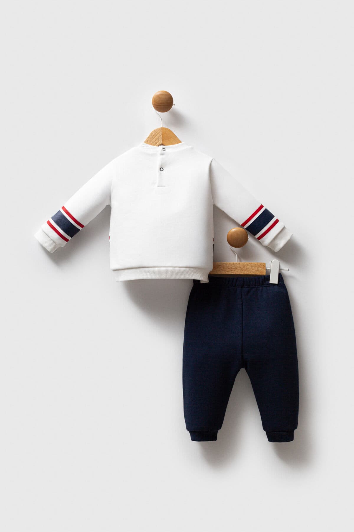 ست نوزاد پسرانه سفید U.S. Polo Assn. ست نوزاد پسرانه سفید U.S. Polo Assn.