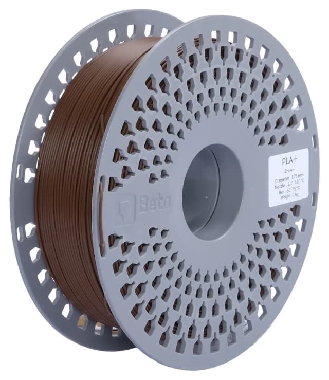 فیلامنت Beta Filament PLA+ با رنگ قهوهای فیلامنت Beta Filament PLA+ با رنگ قهوهای
