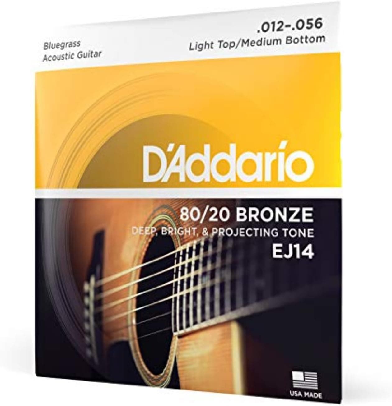 سیم گیتار آکوستیک D'Addario برنز 80/20 گیج سبک مدل EJ11 سیم گیتار آکوستیک D'Addario برنز 80/20 گیج سبک مدل EJ11