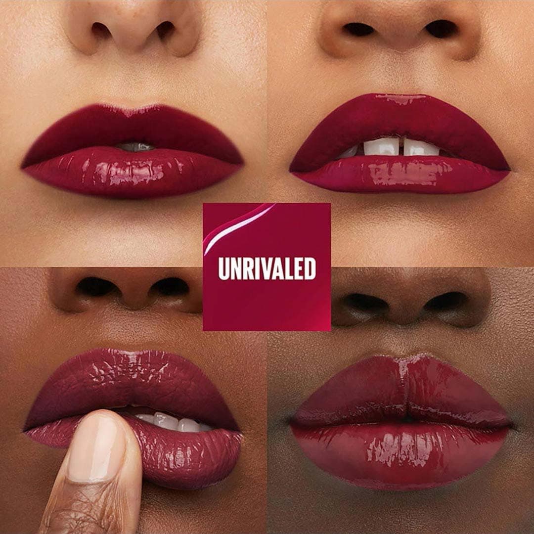 رژ لب مایع براق ماندگار MAYBELLINE مدل 30 Unrivaled رژ لب مایع براق ماندگار MAYBELLINE مدل 30 Unrivaled