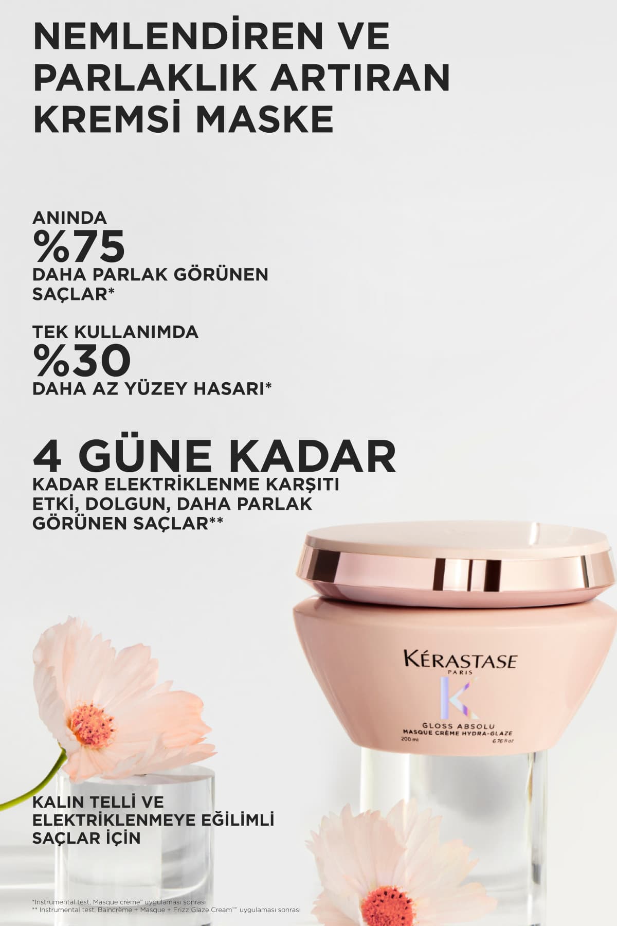 ماسک مو Kerastase Gloss Absolu مرطوبکننده و درخششدهنده برای موهای مستعد برقگرفتگی ماسک مو Kerastase Gloss Absolu مرطوبکننده و درخششدهنده برای موهای مستعد برقگرفتگی