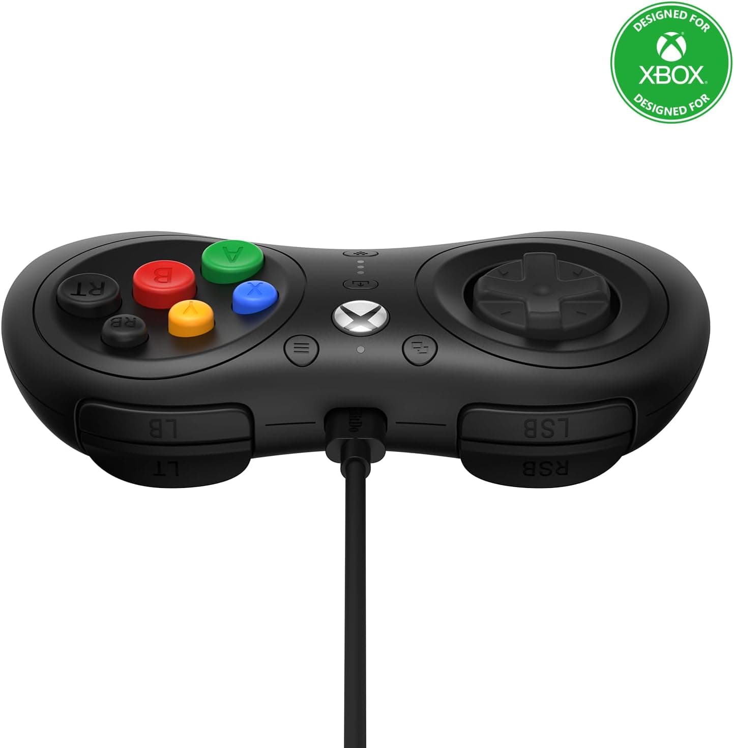 دسته بازی سیمی برای Xbox Series X|S، Xbox One و Windows، 8bitdo با چیدمان ۶ دکمهای مدل M30 دسته بازی سیمی برای Xbox Series X|S، Xbox One و Windows، 8bitdo با چیدمان ۶ دکمهای مدل M30