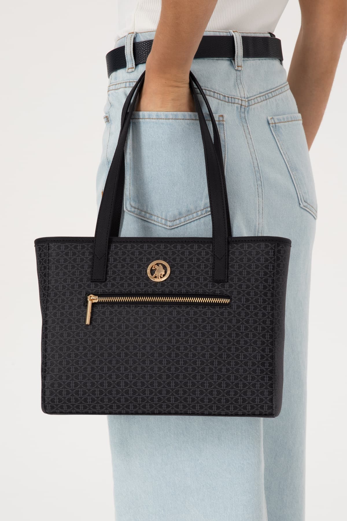 کیف دوشی زنانه U.S. Polo Assn. مشکی مدل 50317795-VR046 کیف دوشی زنانه U.S. Polo Assn. مشکی مدل 50317795-VR046