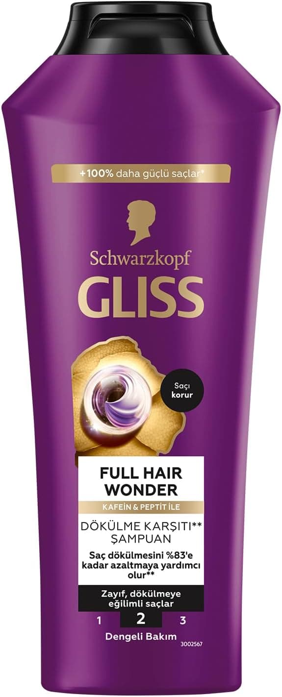 شامپو Gliss ضد ریزش مو Full Hair Wonder 400 ml شامپو Gliss ضد ریزش مو Full Hair Wonder 400 ml