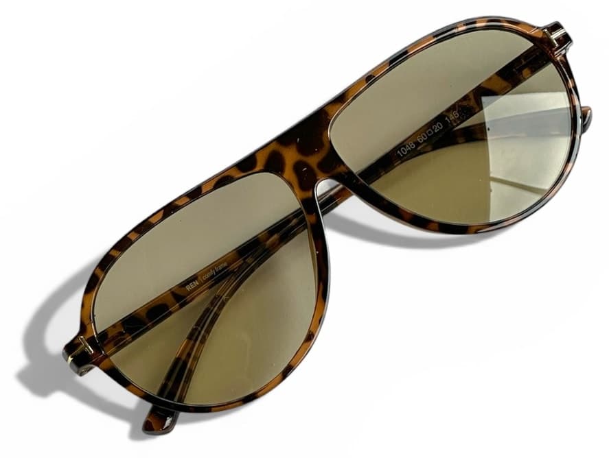 عینک آفتابی یونیسکس REN EYEWEAR پیلوت لنز قهوهای روشن UV400 مدل Sepia Air عینک آفتابی یونیسکس REN EYEWEAR پیلوت لنز قهوهای روشن UV400 مدل Sepia Air