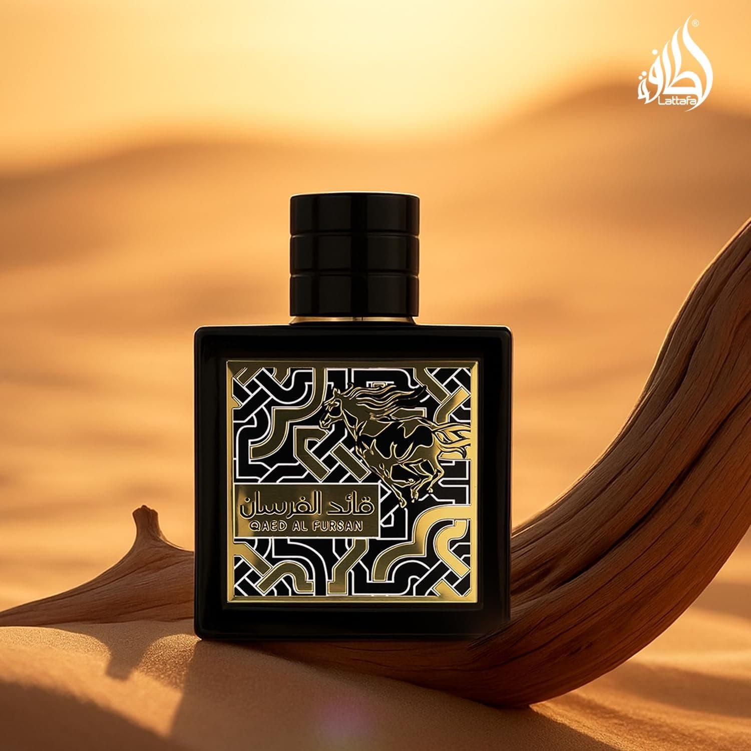 ادوپرفیوم Lattafa Qaed Al Fursan حجم 90ml ادوپرفیوم Lattafa Qaed Al Fursan حجم 90ml