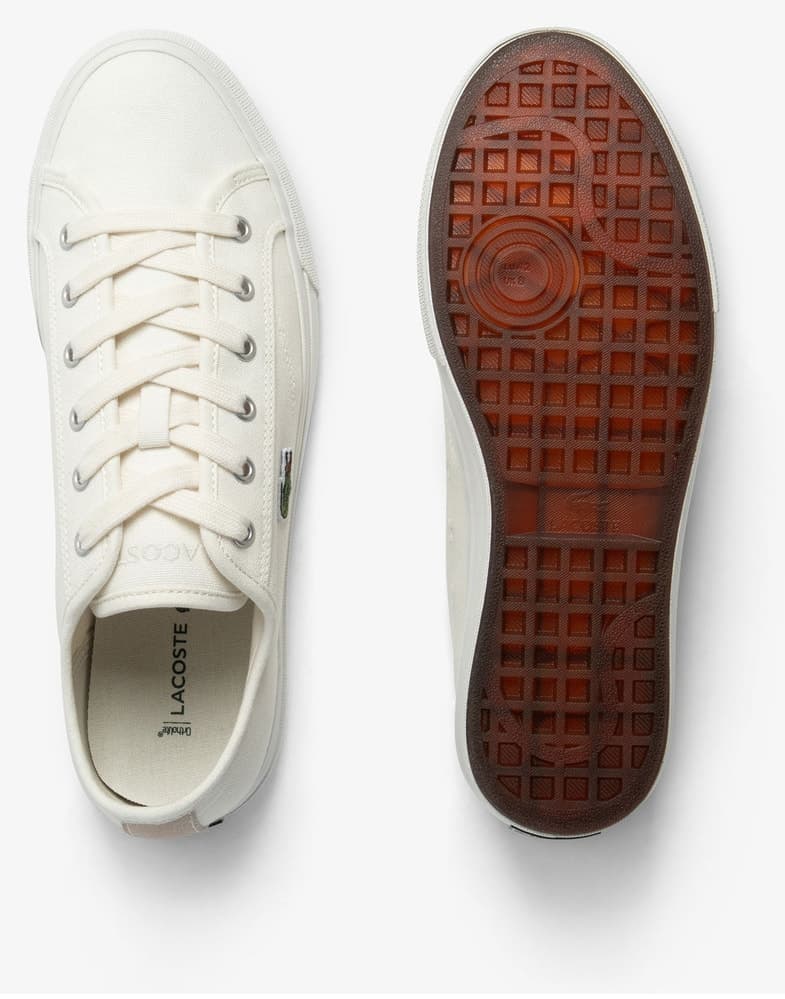 کفش اسنیکر مردانه Lacoste بژ Backcourt کفش اسنیکر مردانه Lacoste بژ Backcourt