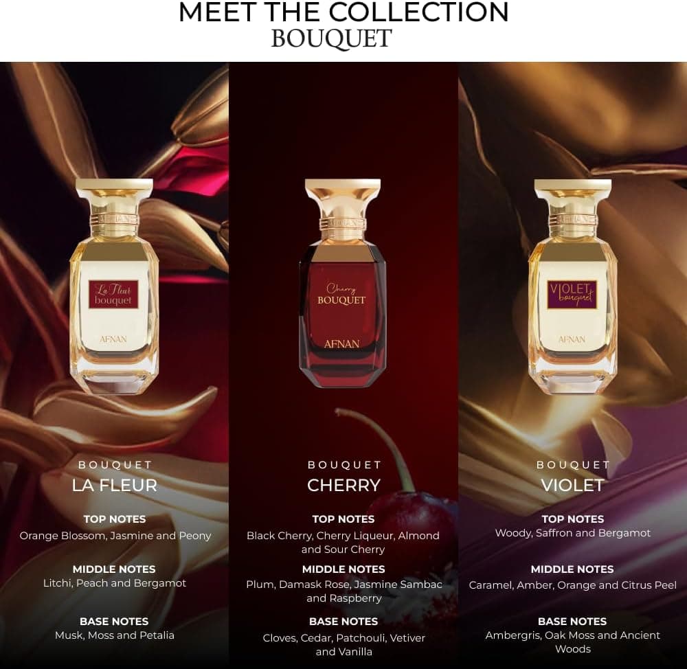 عطر زنانه Afnan ادو پرفیوم Mystique Bouquet 80 ML عطر زنانه Afnan ادو پرفیوم Mystique Bouquet 80 ML