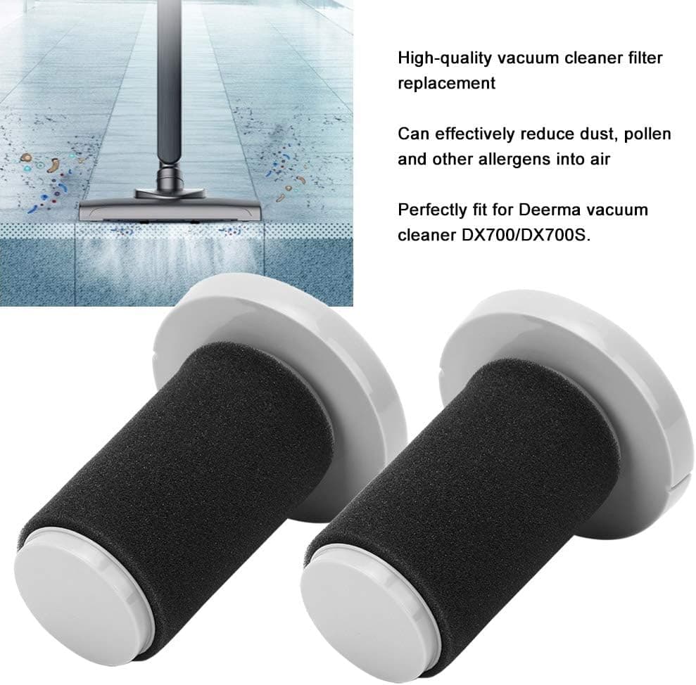 فیلتر یدکی جاروبرقی Rengu 2 عددی 8x8x10.2cm برای deerma مدل DX700/DX700S فیلتر یدکی جاروبرقی Rengu 2 عددی 8x8x10.2cm برای deerma مدل DX700/DX700S