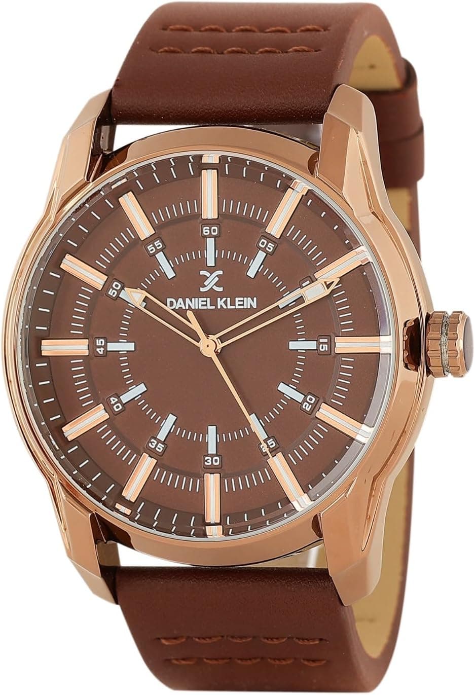 ساعت مچی مردانه Daniel Klein کوارتز صفحه قهوهای بند قهوهای مدل DK11599-44 ساعت مچی مردانه Daniel Klein کوارتز صفحه قهوهای بند قهوهای مدل DK11599-44