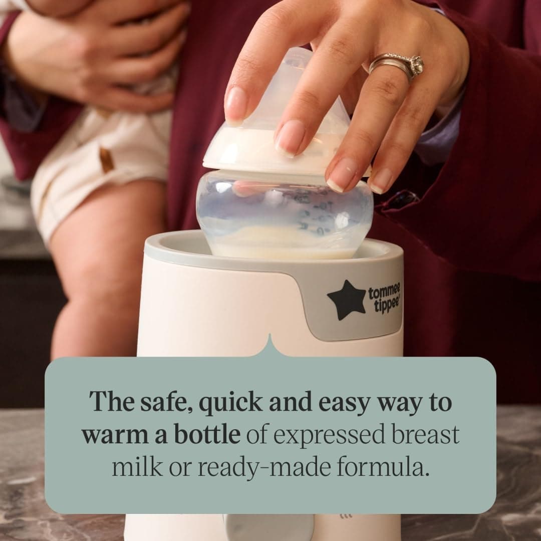گرمکن شیشه شیر و غذای کودک Tommee Tippee Easy Warm سفید گرمکن شیشه شیر و غذای کودک Tommee Tippee Easy Warm سفید