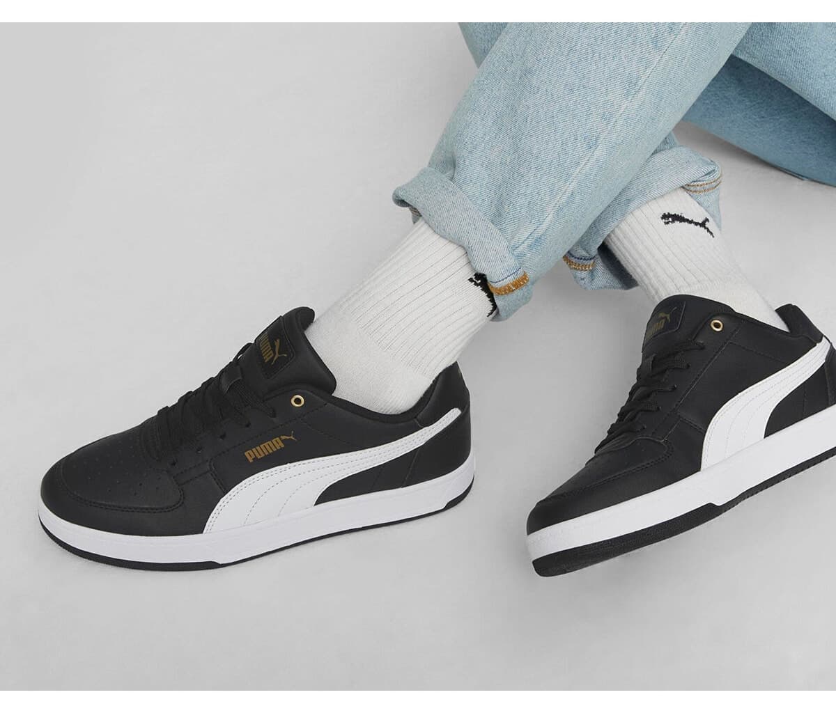 کفش روزمره یونیسکس Puma مشکی مدل Caven 2.0 39229004 کفش روزمره یونیسکس Puma مشکی مدل Caven 2.0 39229004