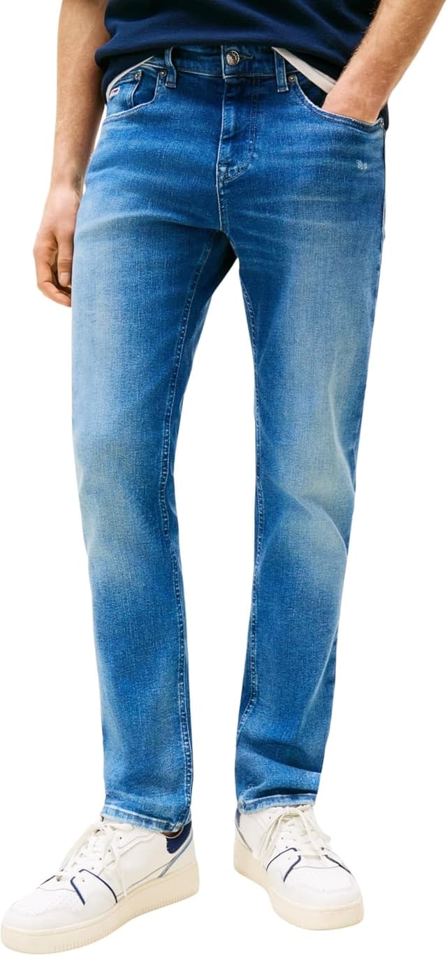 شلوار جین مردانه Tommy Jeans SCANTON SLIM مدل AI3335 شلوار جین مردانه Tommy Jeans SCANTON SLIM مدل AI3335