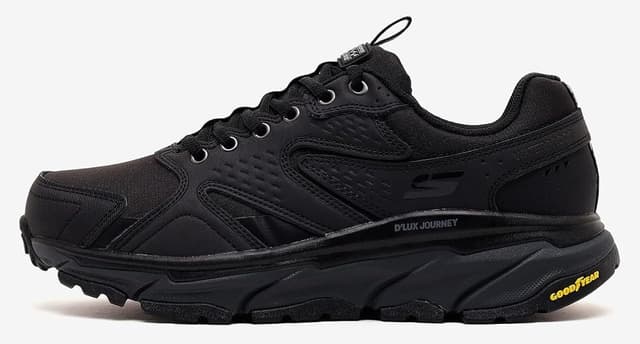کفش اوتدور مردانه Skechers D'Lux Journey Pro سیاه مدل 237869 BKCC کفش اوتدور مردانه Skechers D'Lux Journey Pro سیاه مدل 237869 BKCC