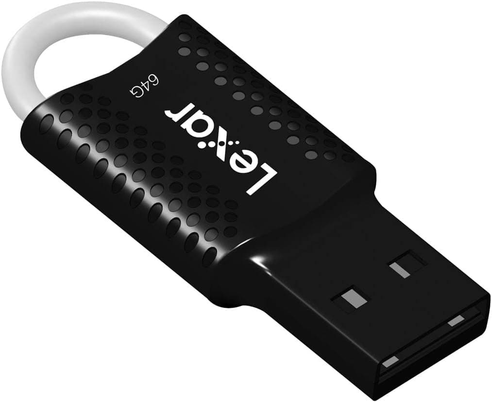 فلش مموری USB Lexar مشکی 64Go مدل Jumpdrive V40 2.0 فلش مموری USB Lexar مشکی 64Go مدل Jumpdrive V40 2.0