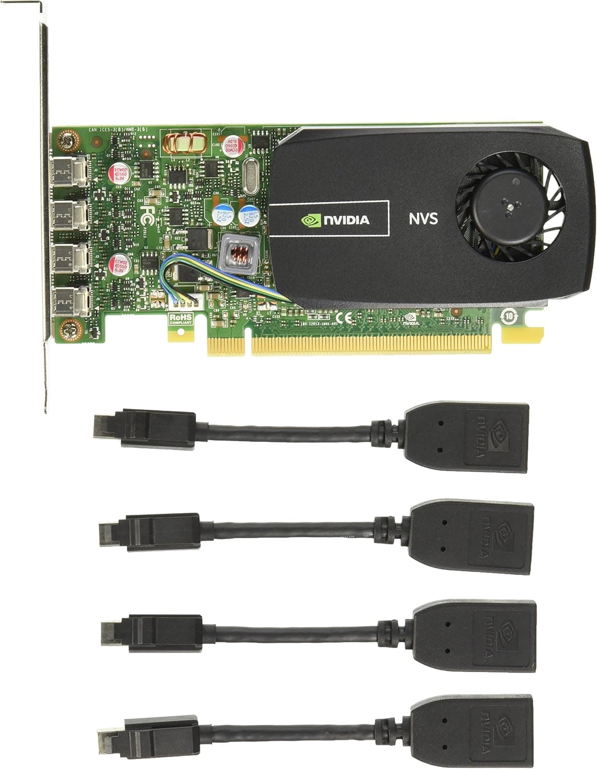 کارت گرافیک NVIDIA NVS 510 2 GB GDDR3 سبز مدل 0B47077 کارت گرافیک NVIDIA NVS 510 2 GB GDDR3 سبز مدل 0B47077