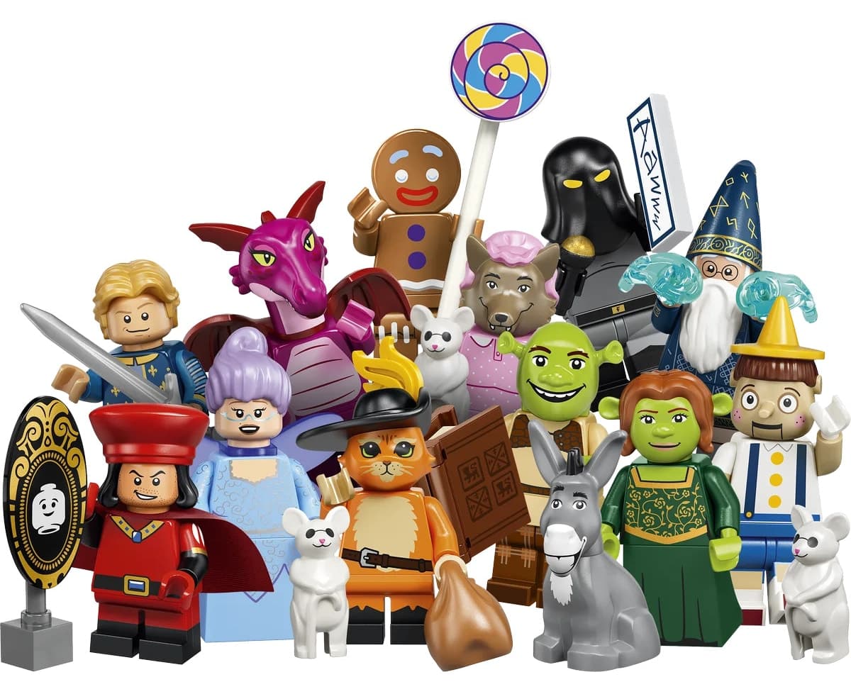 لگو Minifigures سری Shrek ۷ قطعه مدل 71053 لگو Minifigures سری Shrek ۷ قطعه مدل 71053