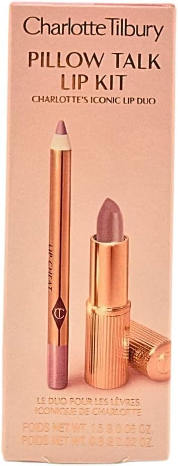 ست رژ لب مینی Charlotte Tilbury مدل Pillow Talk ست رژ لب مینی Charlotte Tilbury مدل Pillow Talk