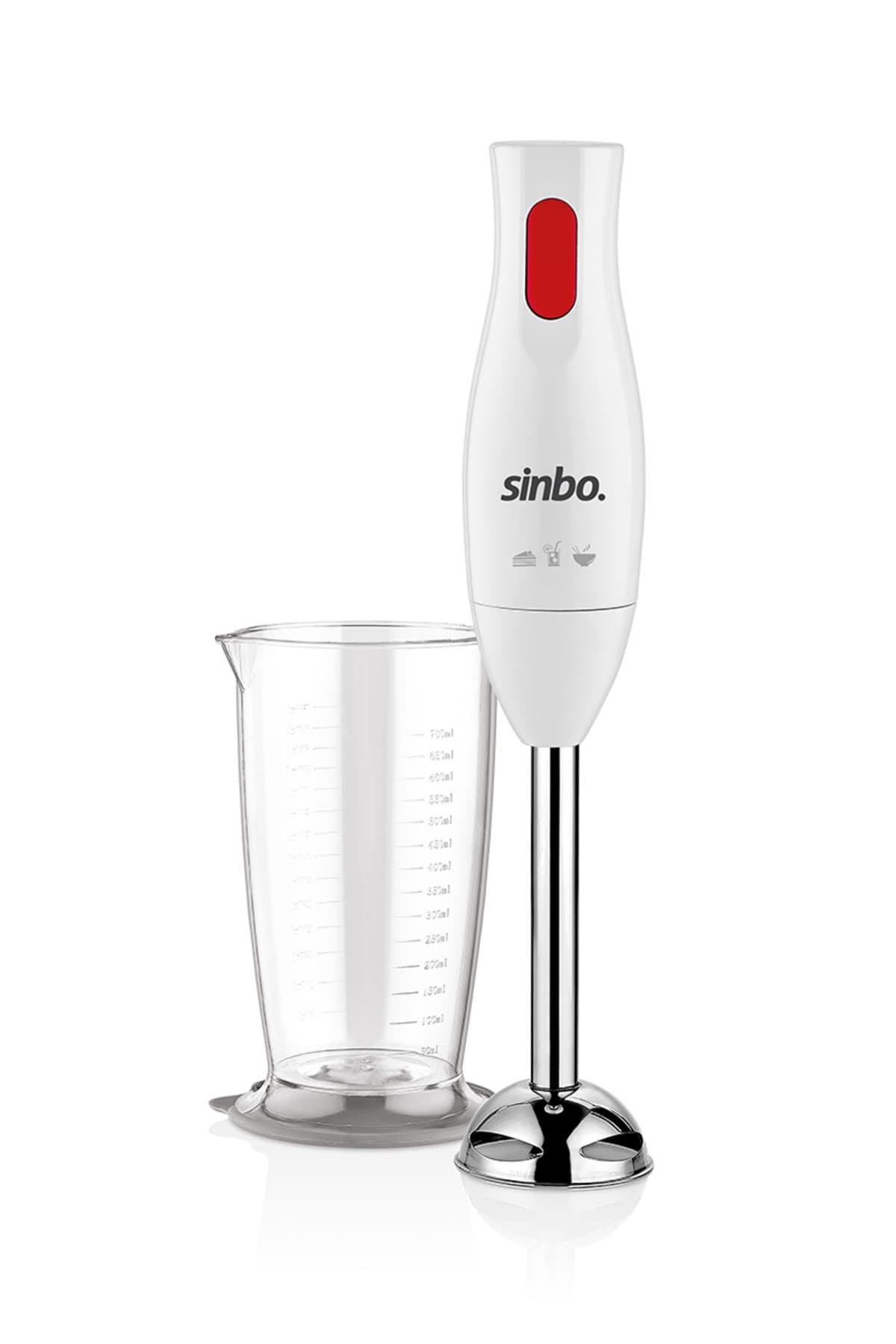 گوشتکوب برقی Sinbo با سری استیل و پیمانه اندازهگیری مدل SHB 3102 گوشتکوب برقی Sinbo با سری استیل و پیمانه اندازهگیری مدل SHB 3102