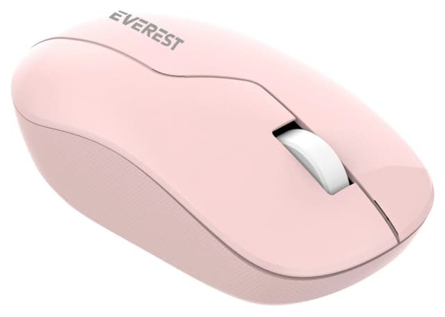 ماوس بیسیم Everest مدل SMW-973 با USB صورتی 2.4Ghz ماوس بیسیم Everest مدل SMW-973 با USB صورتی 2.4Ghz