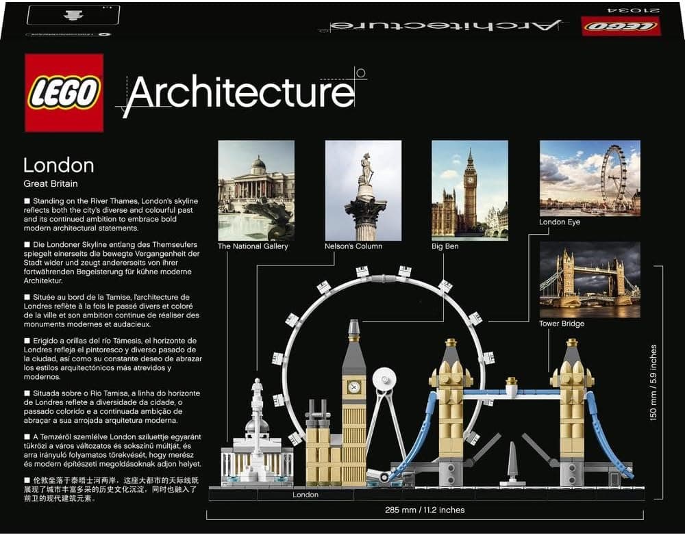 لگو Architecture لندن مدل 21034 لگو Architecture لندن مدل 21034