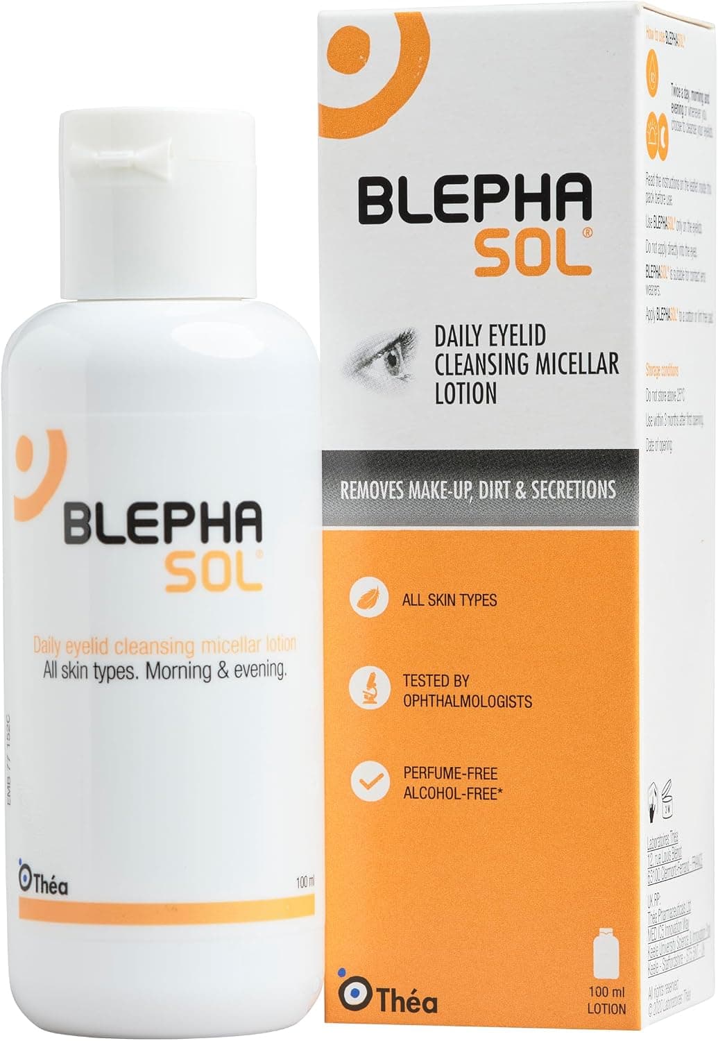 لوسیون چشم پلکهای حساس THEA PHARMA مدل Blephasol (100ml) لوسیون چشم پلکهای حساس THEA PHARMA مدل Blephasol (100ml)