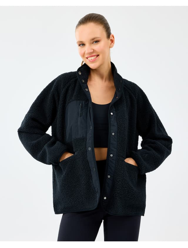 مونت زنانه Skechers سیاه SKECH SHERPA Fusion Pull Over مدل S2520218-3817 مونت زنانه Skechers سیاه SKECH SHERPA Fusion Pull Over مدل S2520218-3817